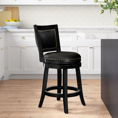 Wayfair Swivel Wood Counter Height Bar Stools You'll Love in 2023